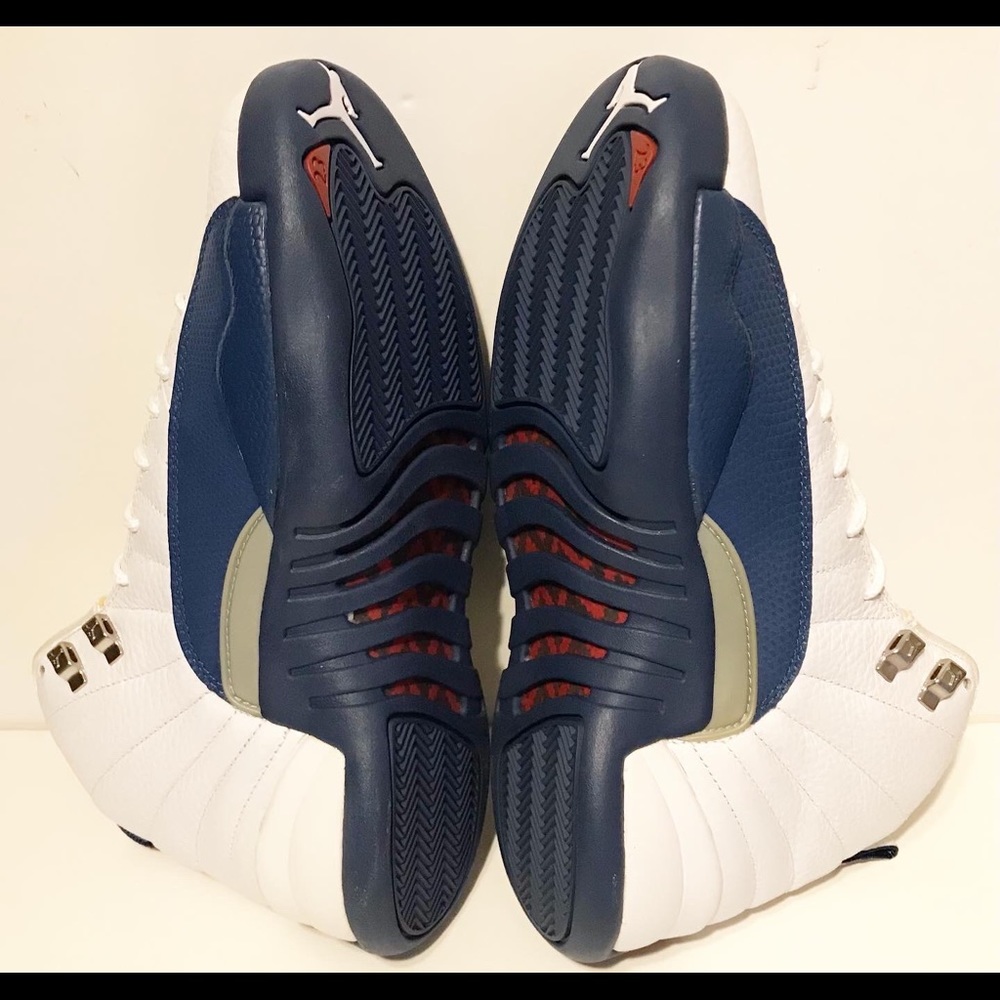 NEW DS 2004 NIKE AIR JORDAN 12 XII FRENCH BLUE Sz 10 Supreme I III IV VI VII XI - Picture 9 of 14